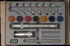 Dit is de Perlux® kleurenpunctuur lichtset.